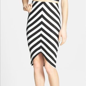 ASTR striped skirt set NWOT